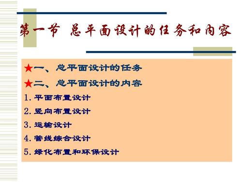 食品工厂总平面设计ppt